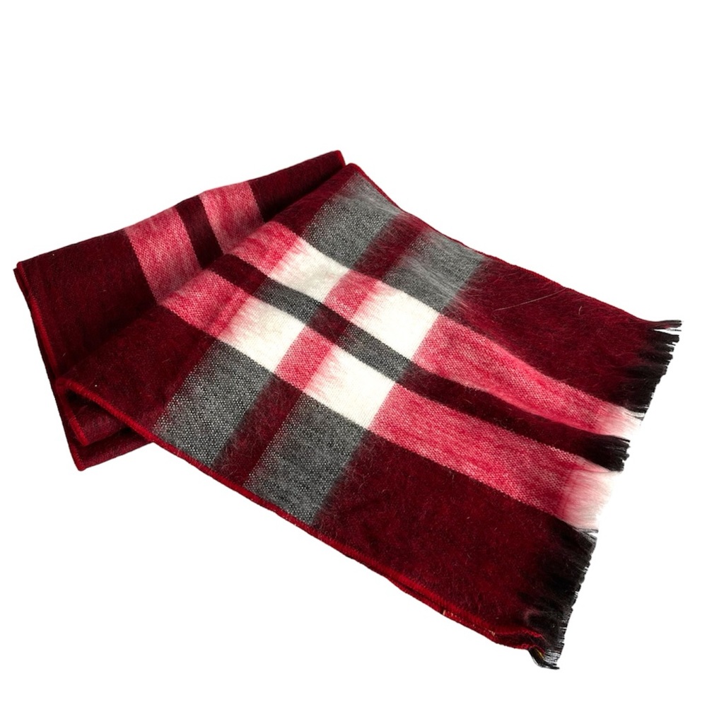 Pokoloko Alpaca Plaid rectangular scarf